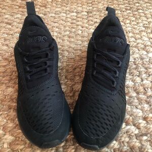 Nike Air Max 270. Black on black. Size 7.5
